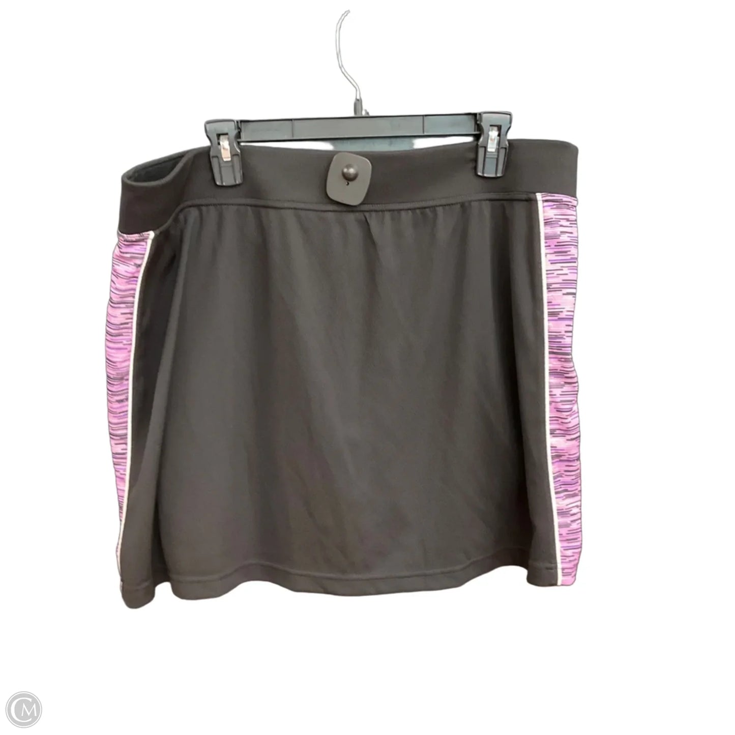 Athletic Shorts 2pc By Made For Life In Black & Purple, Size: Xl