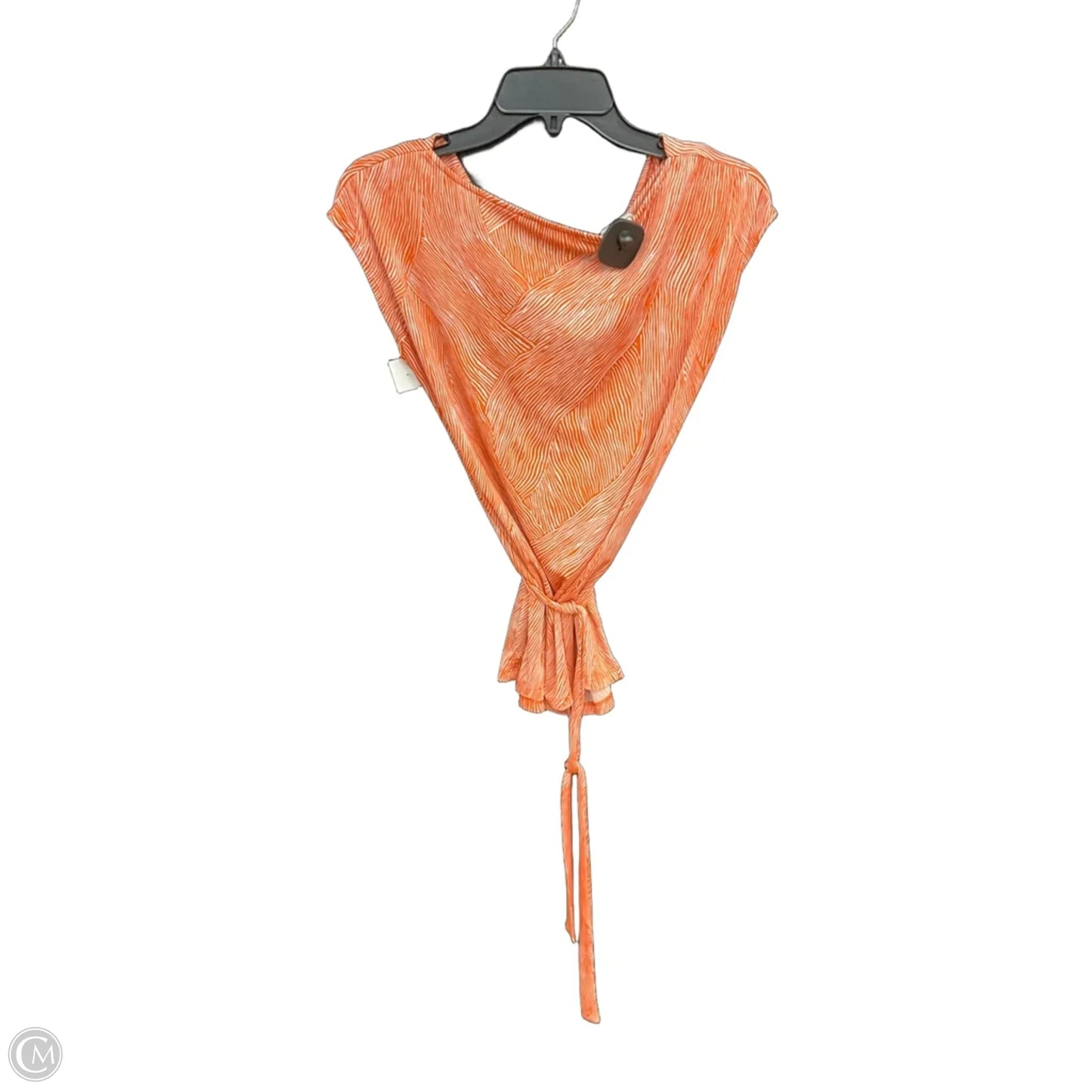 Top Short Sleeve By Cmc In Orange, Size: Xs