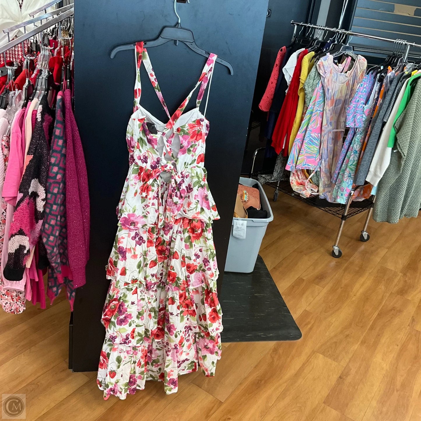 Dress By Abercrombie And Fitch In Floral Print, Size: Xl