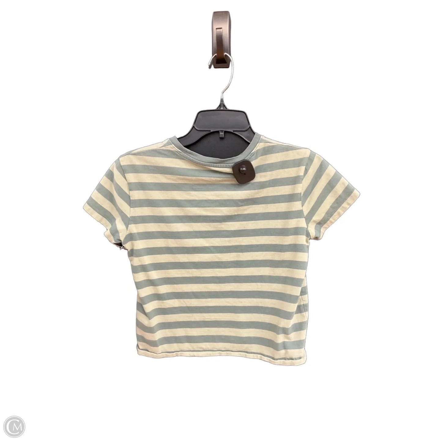 Top Short Sleeve Basic By Everlane In Striped Pattern, Size: Xs