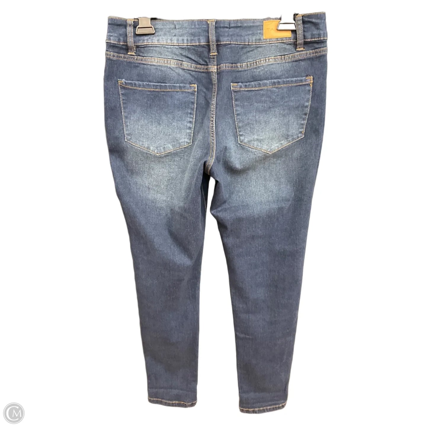Jeans Skinny By Tahari In Blue, Size: 12