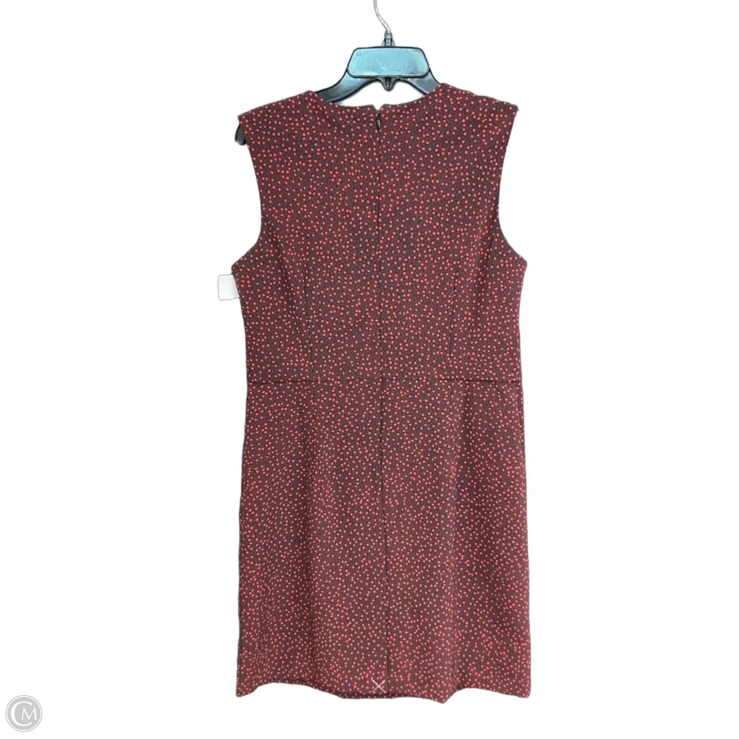 Dress Party Midi By Ann Taylor In Polkadot Pattern, Size: Lp