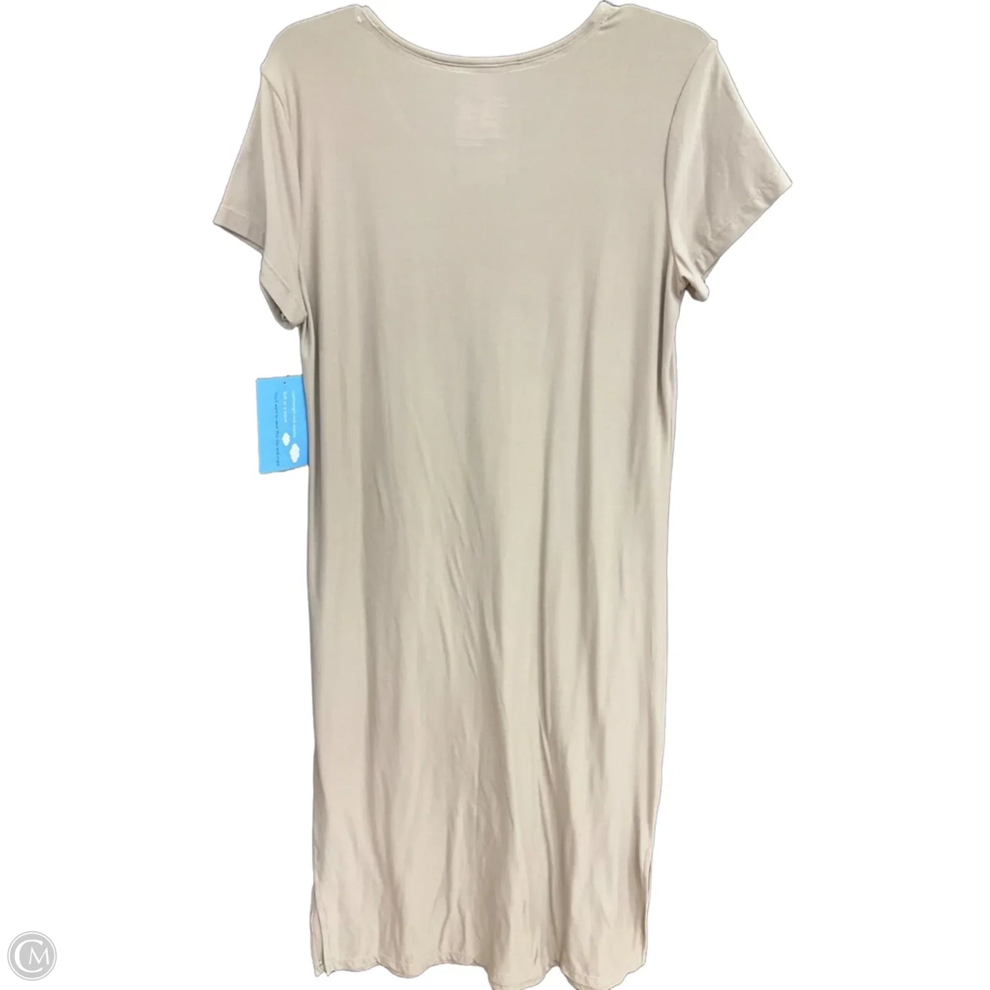 Dress Casual Maxi By Muk Luks In Beige, Size: M