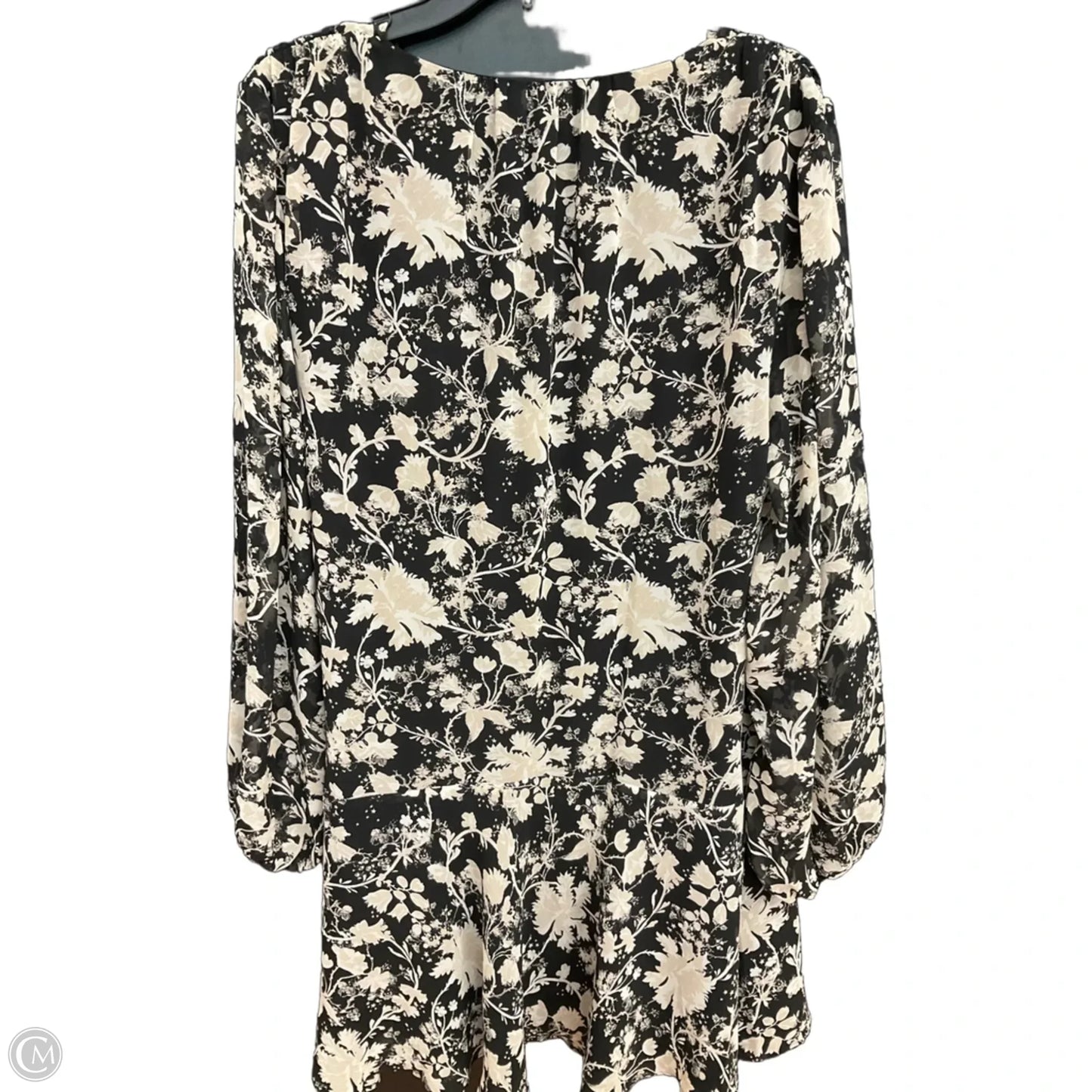 Dress Casual Midi By Abercrombie And Fitch In Black & Brown, Size: Xxl