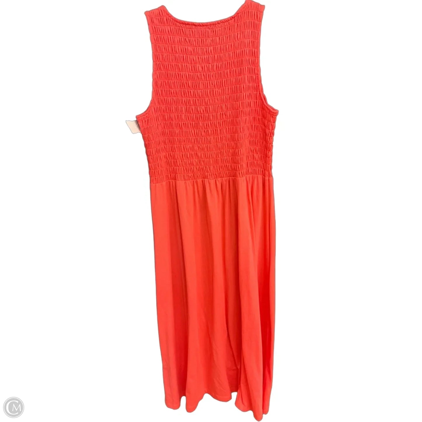 Dress Casual Maxi By Loft In Coral, Size: M