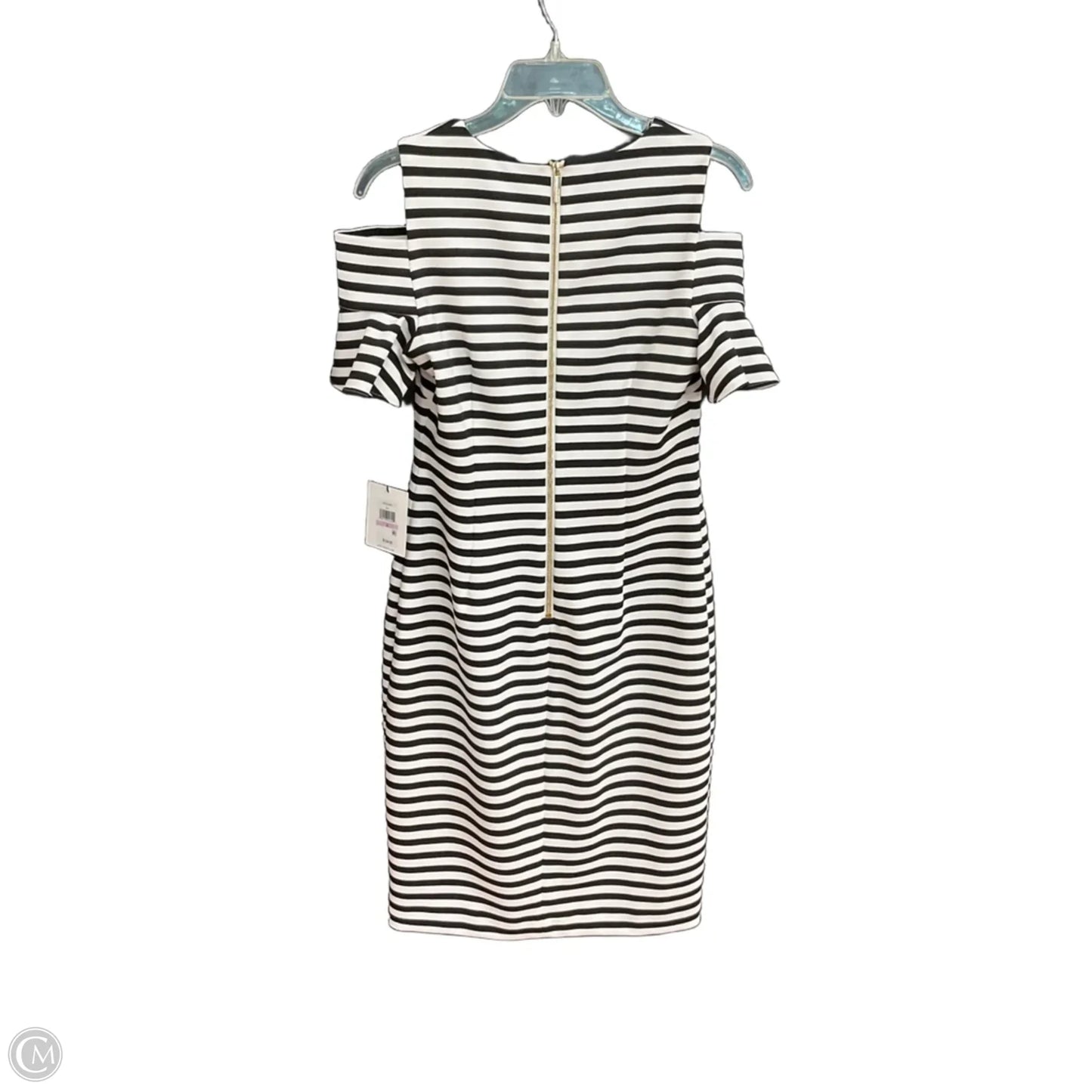 Dress Casual Maxi By Calvin Klein In Striped Pattern, Size: S