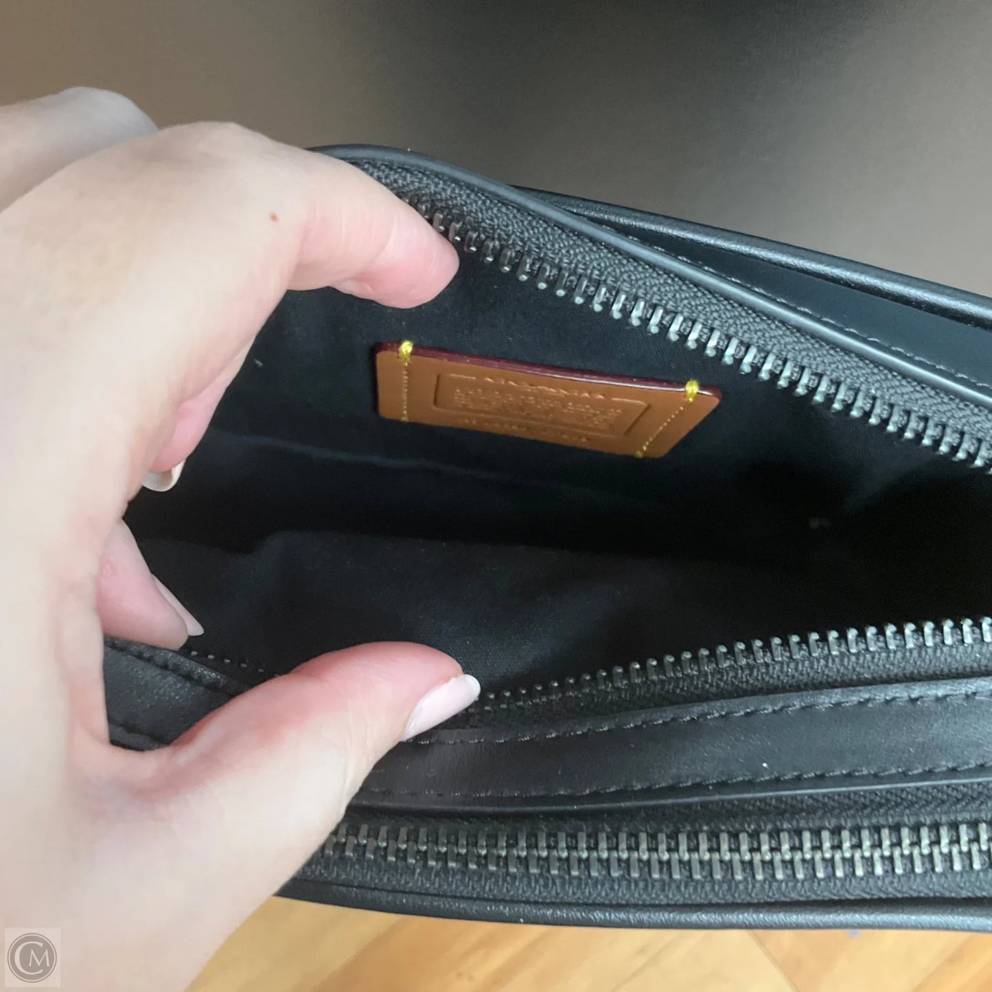 Crossbody Designer By Coach, Size: Large