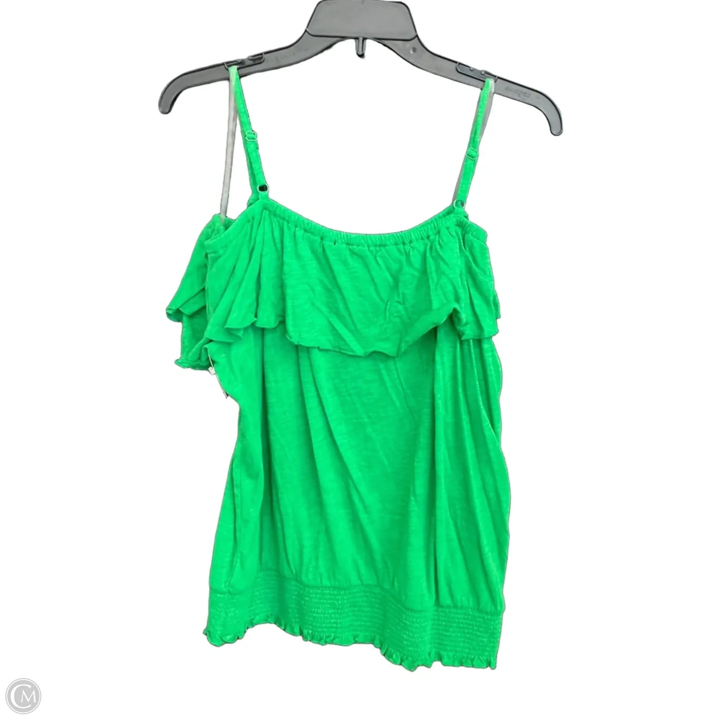 Top Short Sleeve By Inc In Green, Size: Xxl