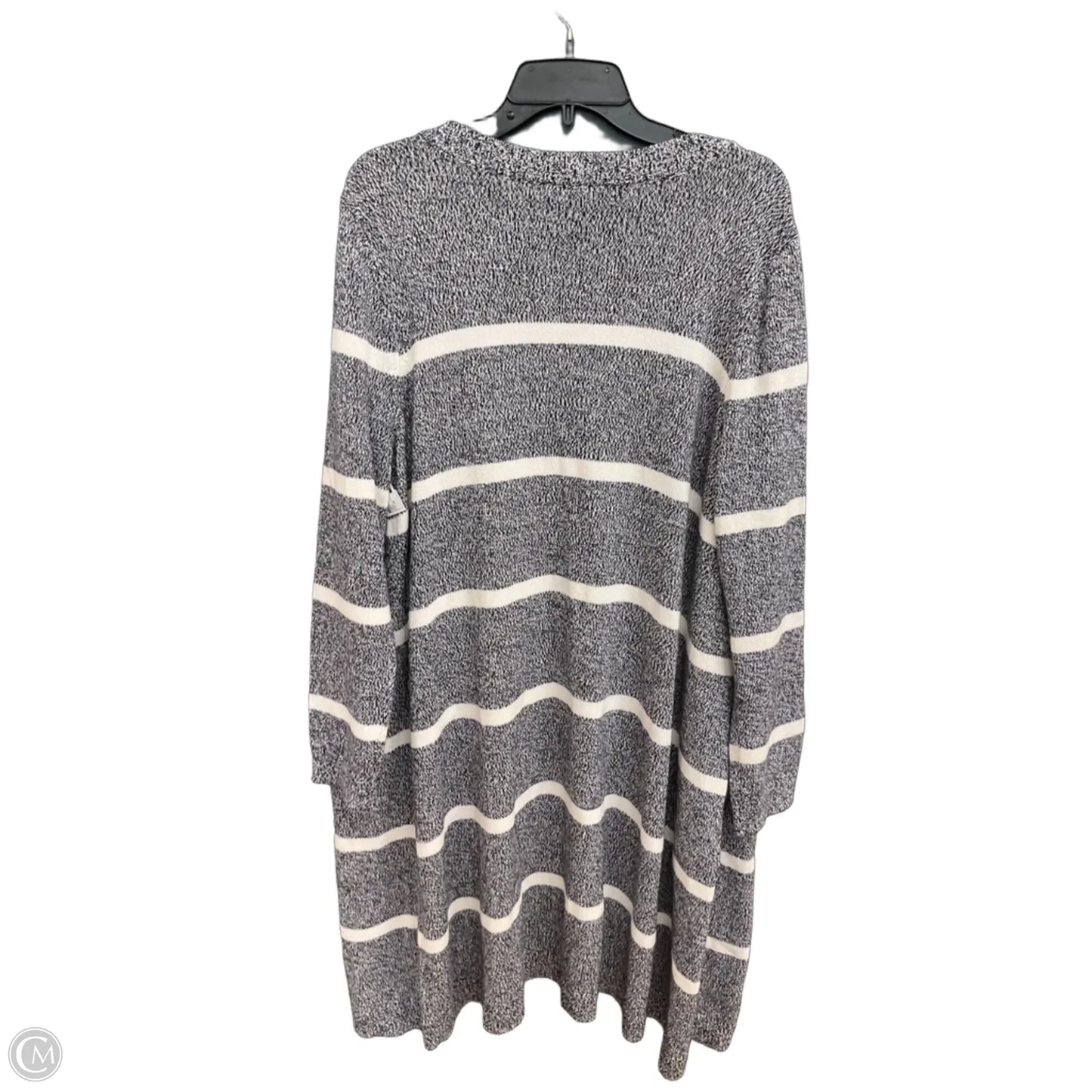 Cardigan By Talbots In Grey, Size: 1x