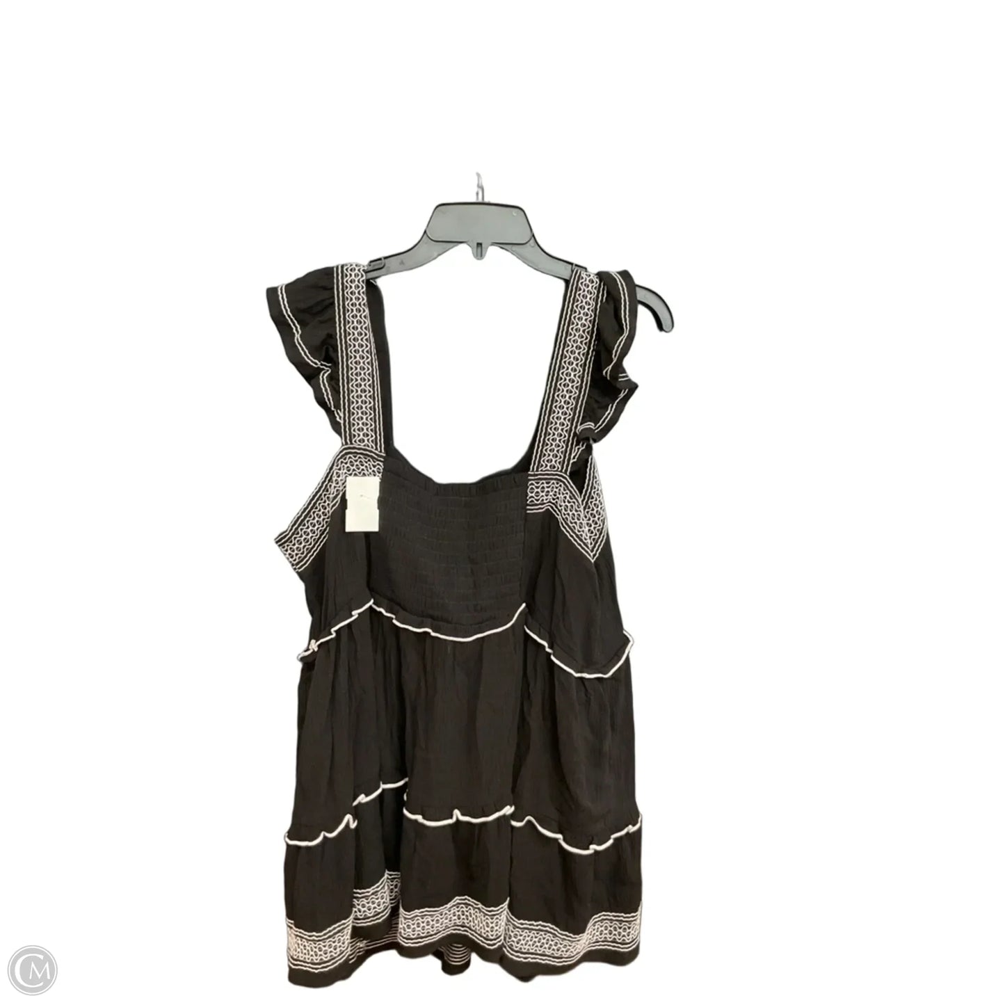 Top Sleeveless By Torrid In Black, Size: 2