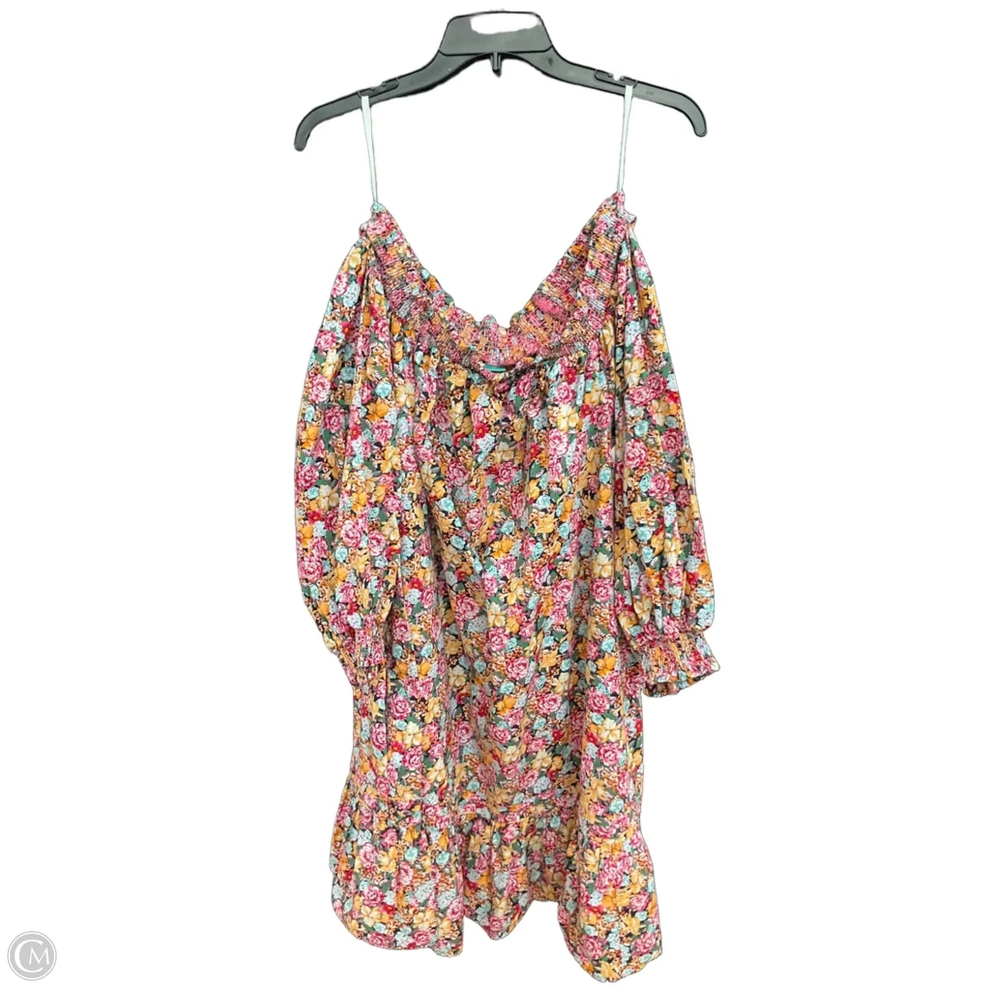Dress Casual Midi By Maeve In Floral Print, Size: 2x