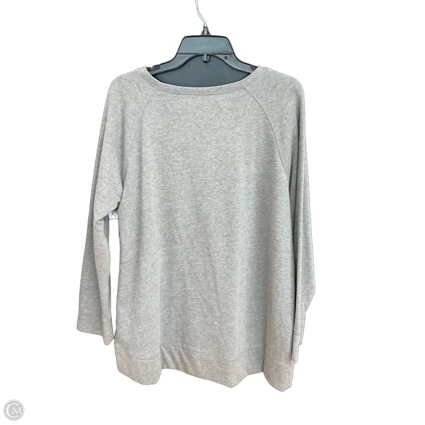 Athletic Sweatshirt Collar By Xersion In Grey, Size: 1x