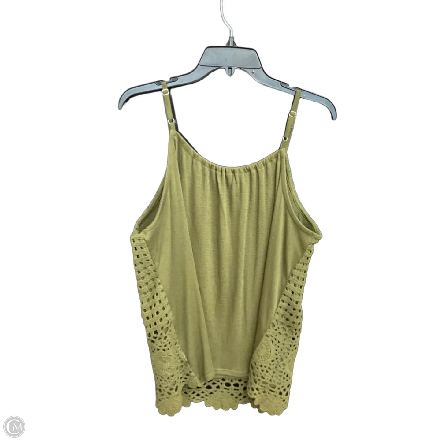 Top Sleeveless By Maurices In Green, Size: Xxl