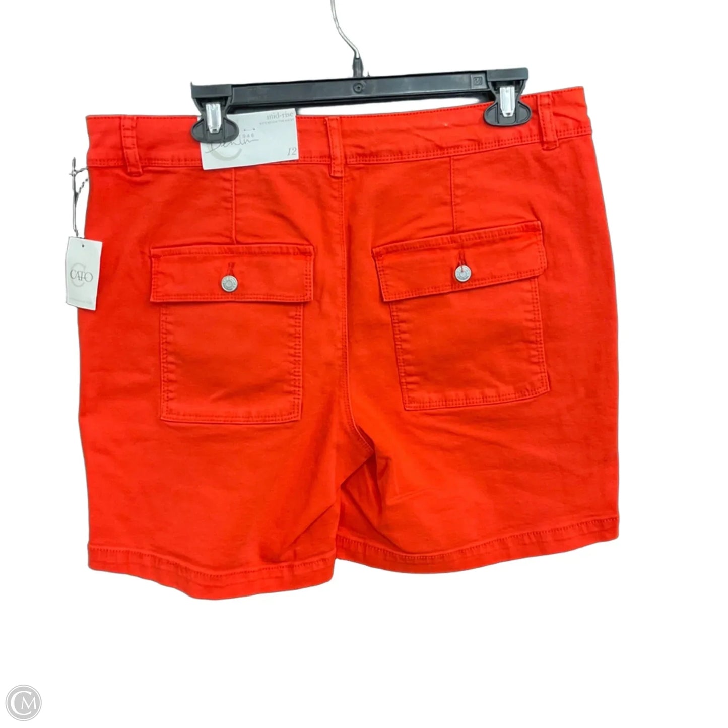 Shorts By Clothes Mentor In Orange, Size: 12