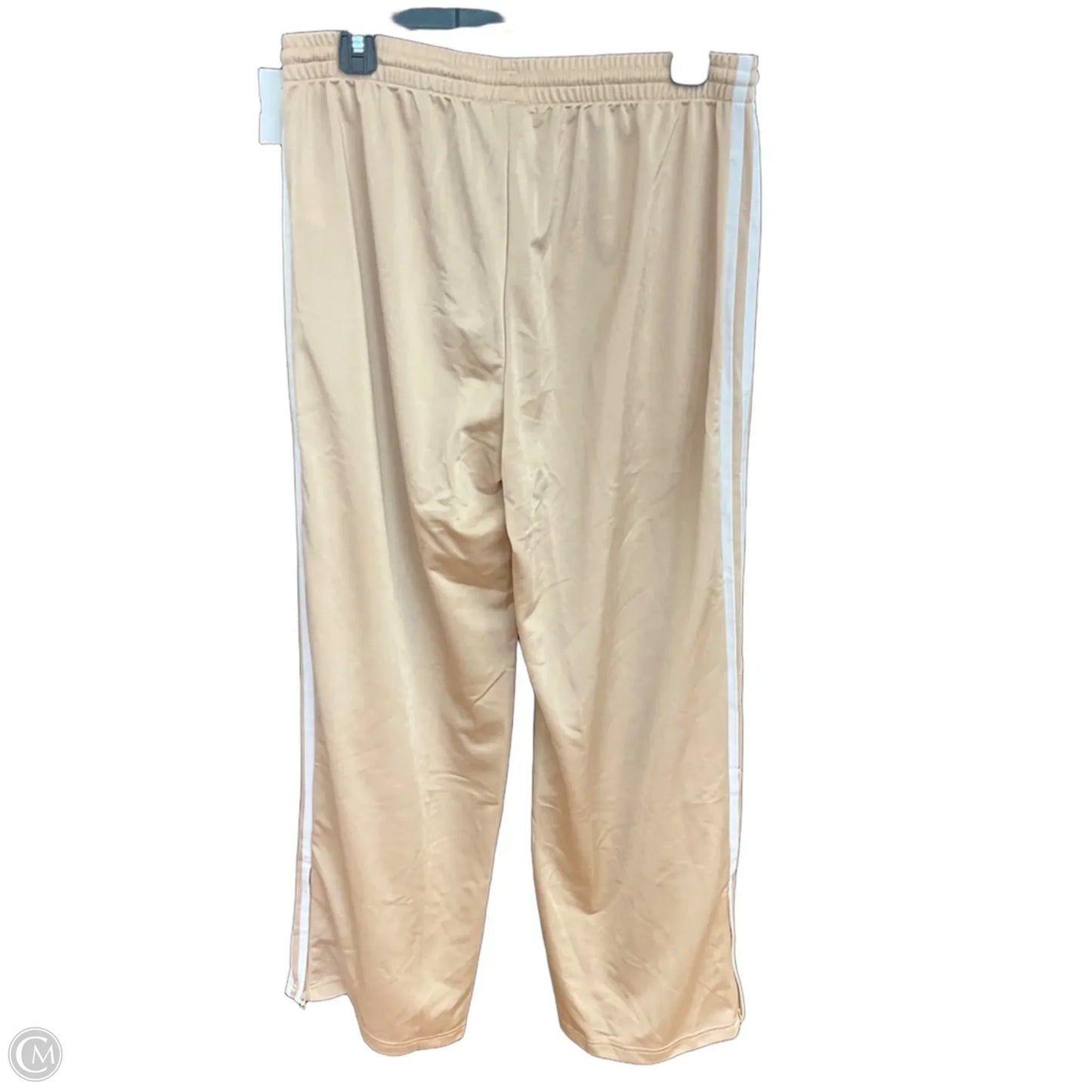 Athletic Pants By Adidas In Gold, Size: M