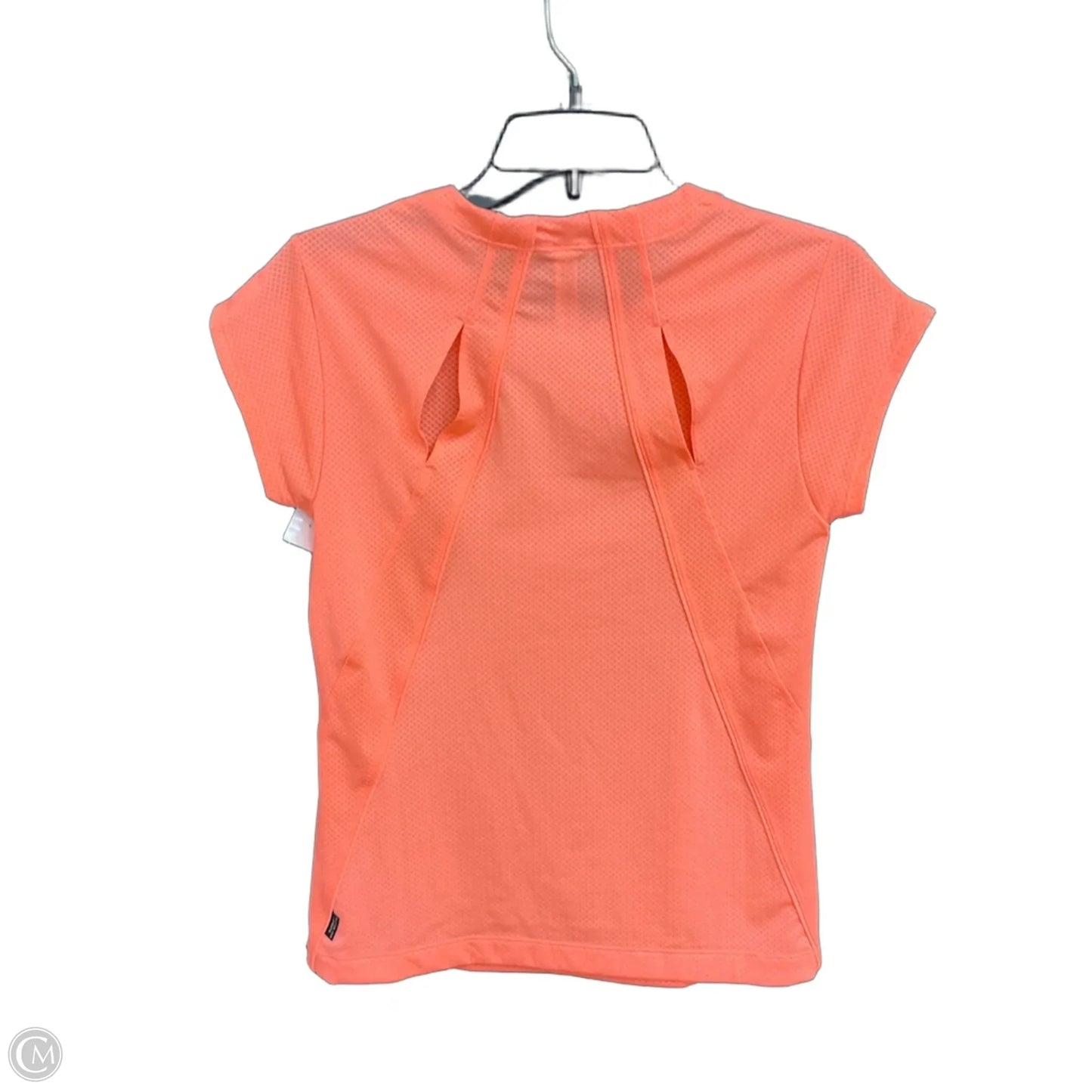 Athletic Top Short Sleeve By Athleta In Orange, Size: S