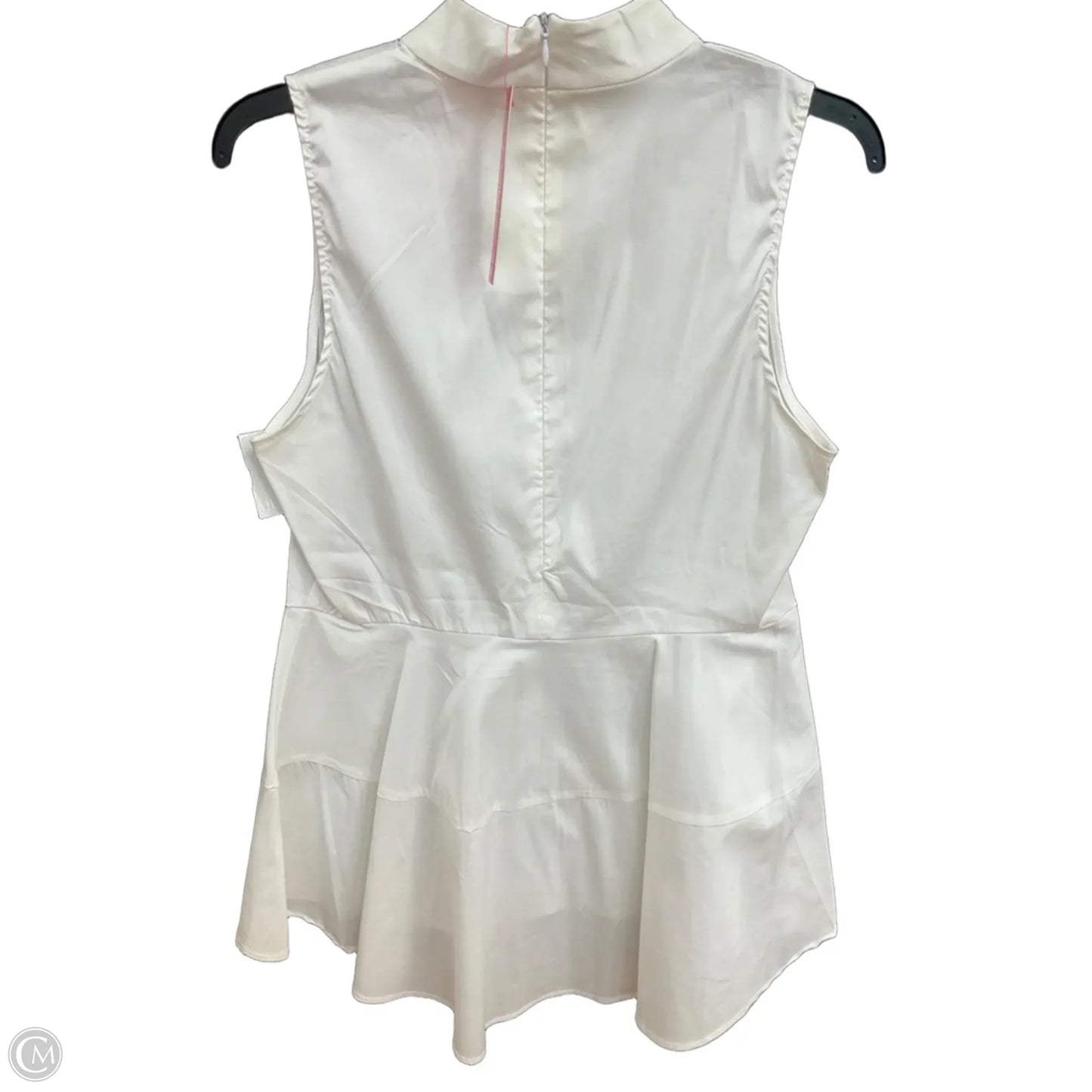 Top Sleeveless By Catherine Malandrino In White, Size: M