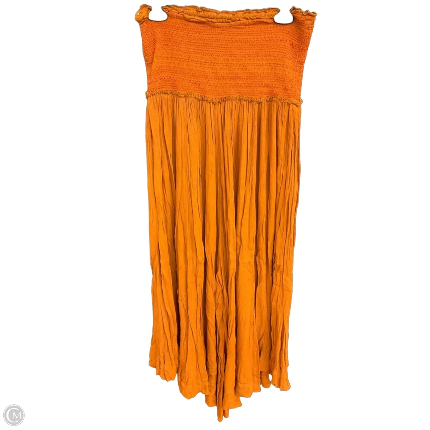 Dress Casual Maxi By Free People In Orange, Size: M