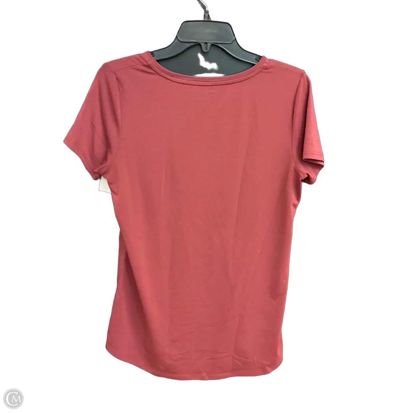 Athletic Top Short Sleeve By Athleta In Red, Size: S