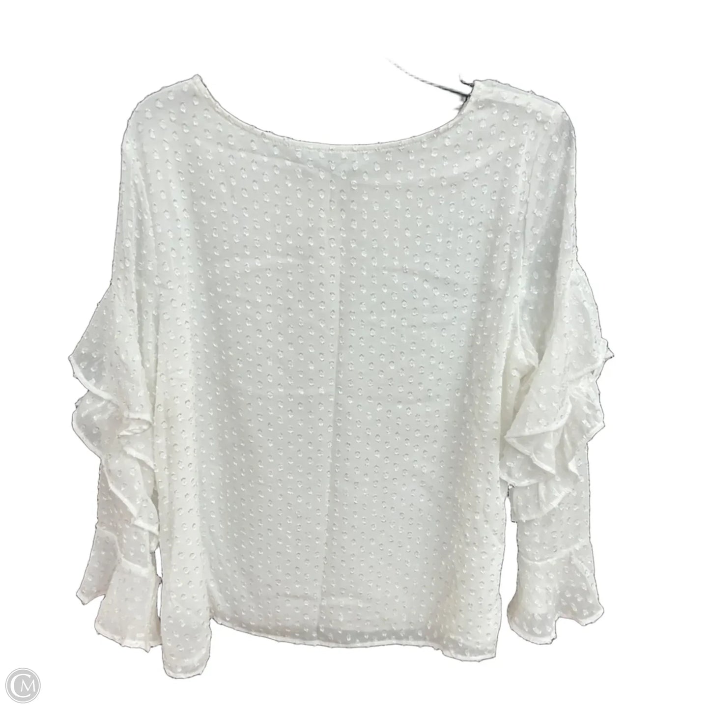 Top Long Sleeve By Sanctuary In White, Size: L