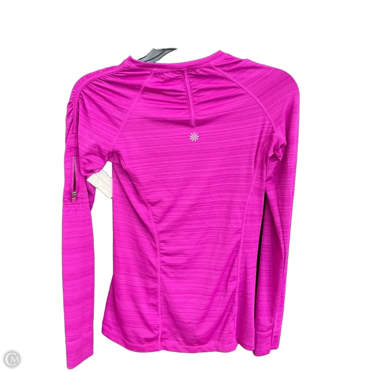 Athletic Top Long Sleeve Crewneck By Athleta In Purple, Size: Xs
