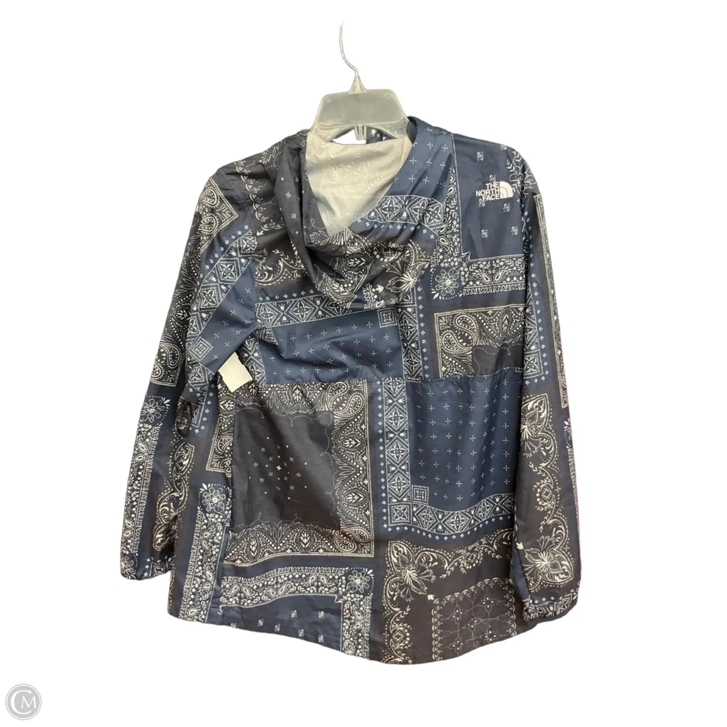 Athletic Jacket By The North Face In Blue, Size: M