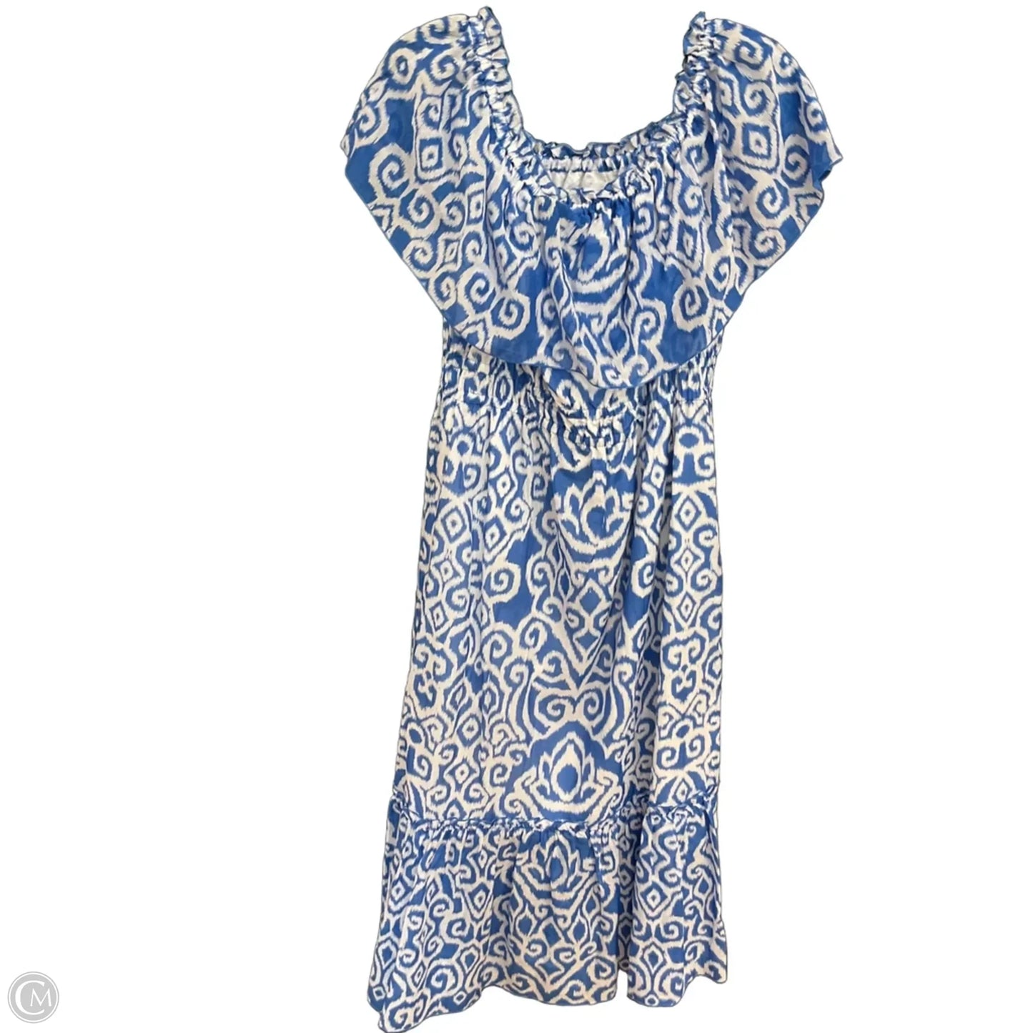 Dress Casual Maxi By Tommy Bahama In Blue, Size: M
