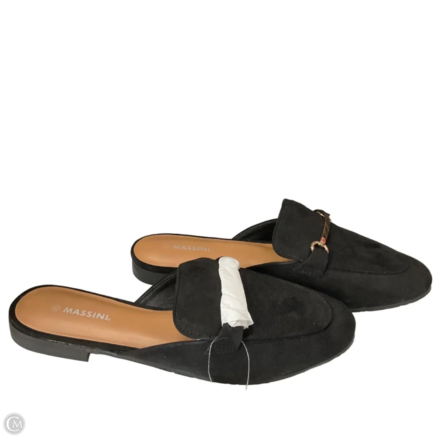Shoes Flats By Massini In Black, Size: 10