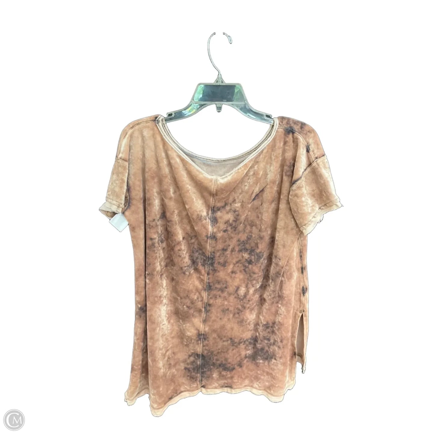 Top Short Sleeve By We The Free In Bronze, Size: S