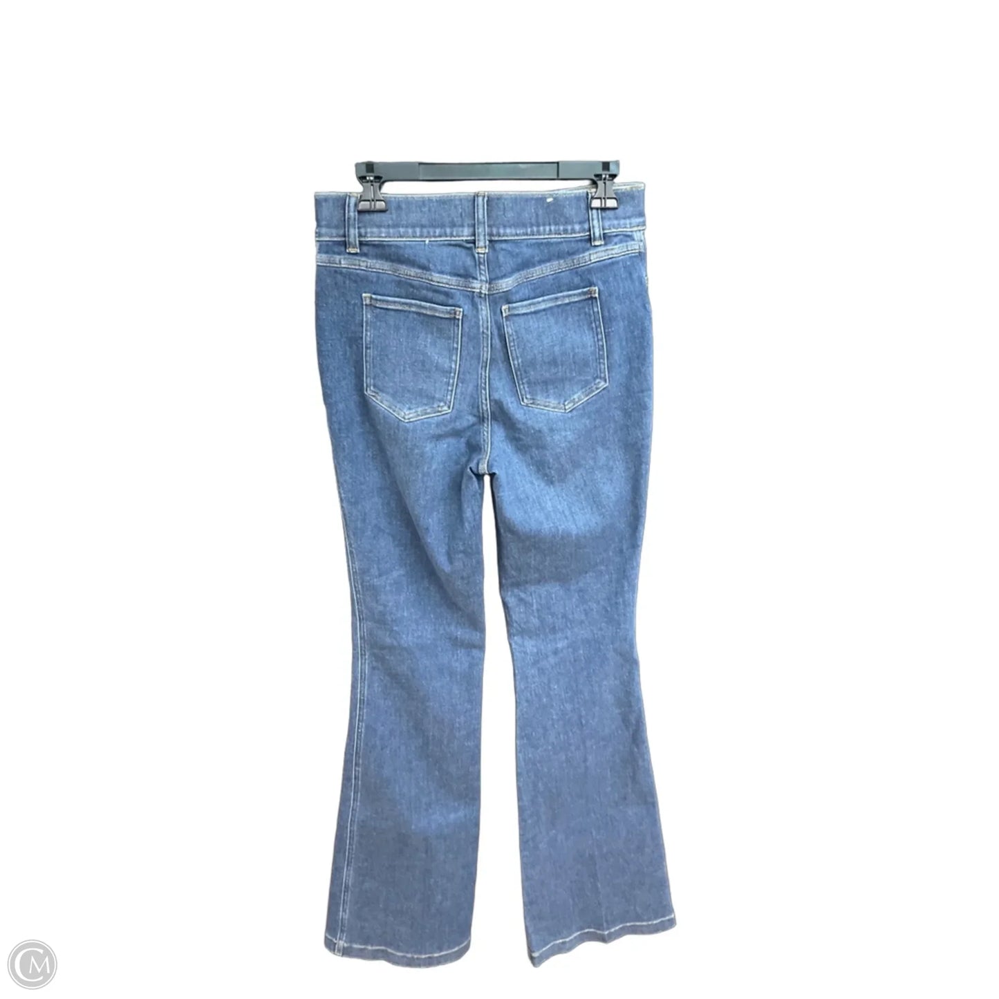Jeans Flared By Spanx In Blue, Size: 8