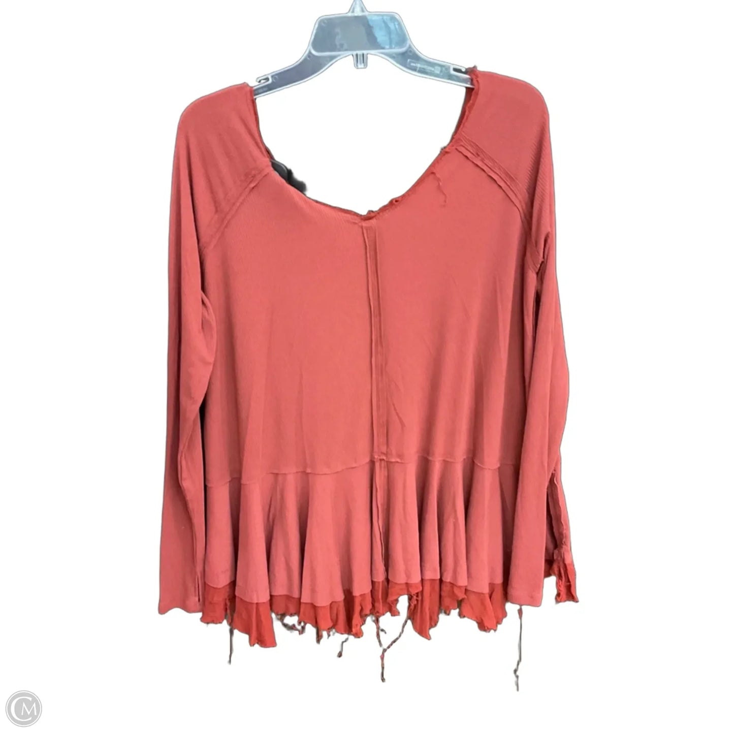 Top Long Sleeve By We The Free In Red, Size: S