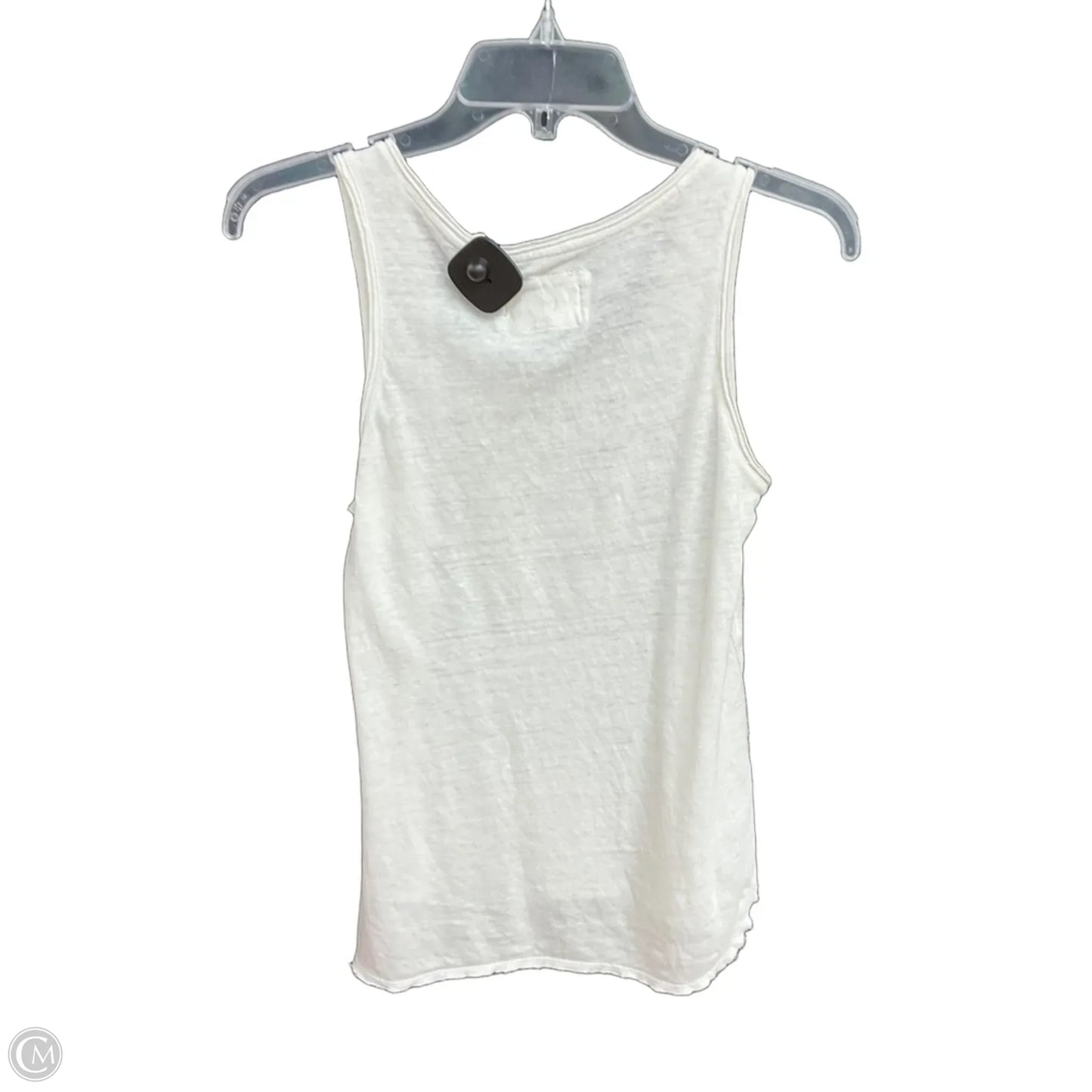 Top Sleeveless By Anthropologie In White, Size: Xsp