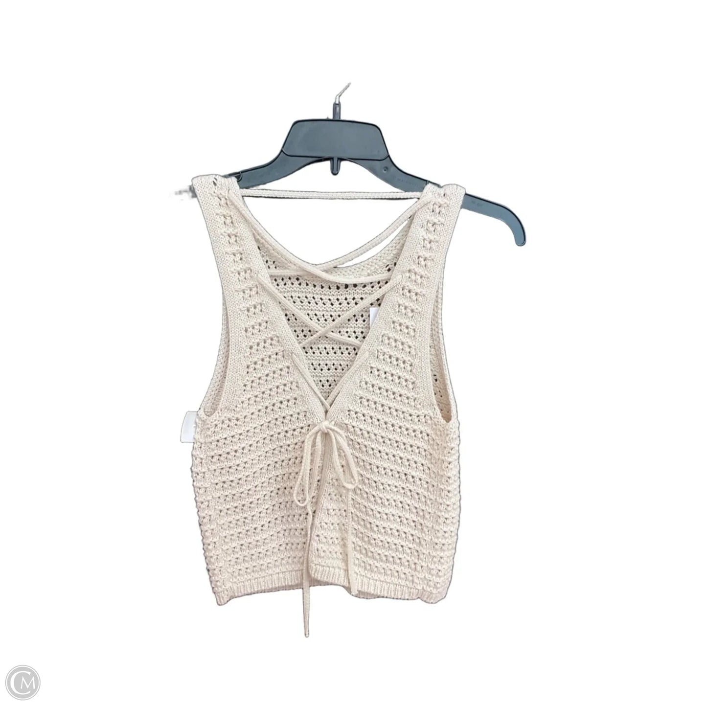 Vest Other By American Eagle In Beige, Size: M