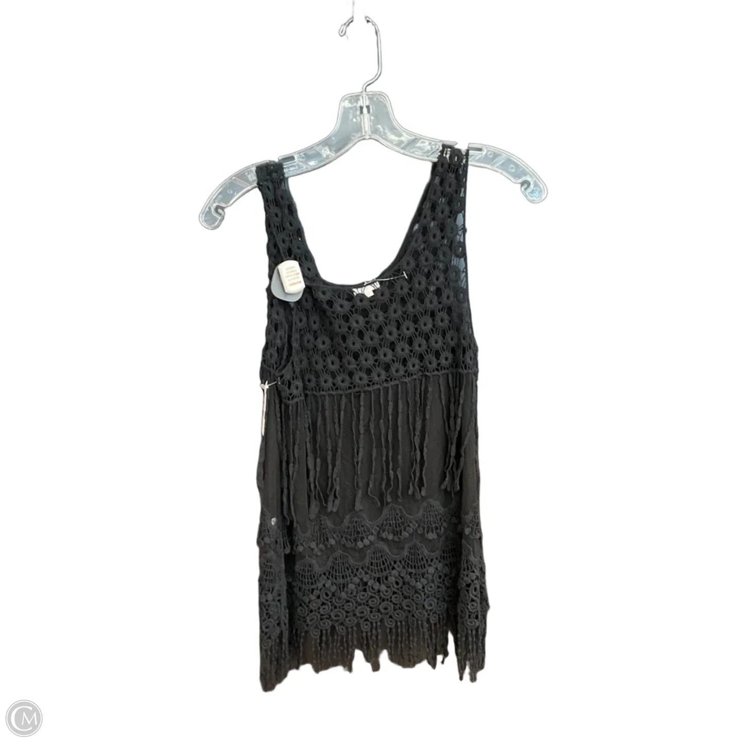 Top Sleeveless By En Creme In Black, Size: M