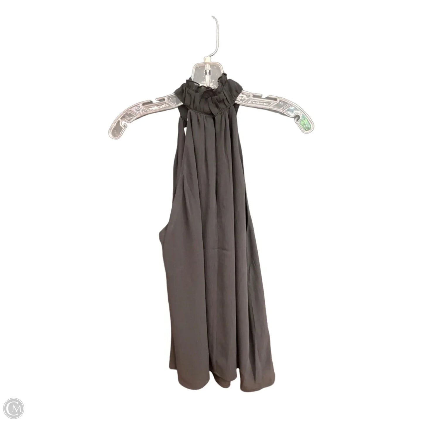Top Sleeveless By H&m In Black, Size: M