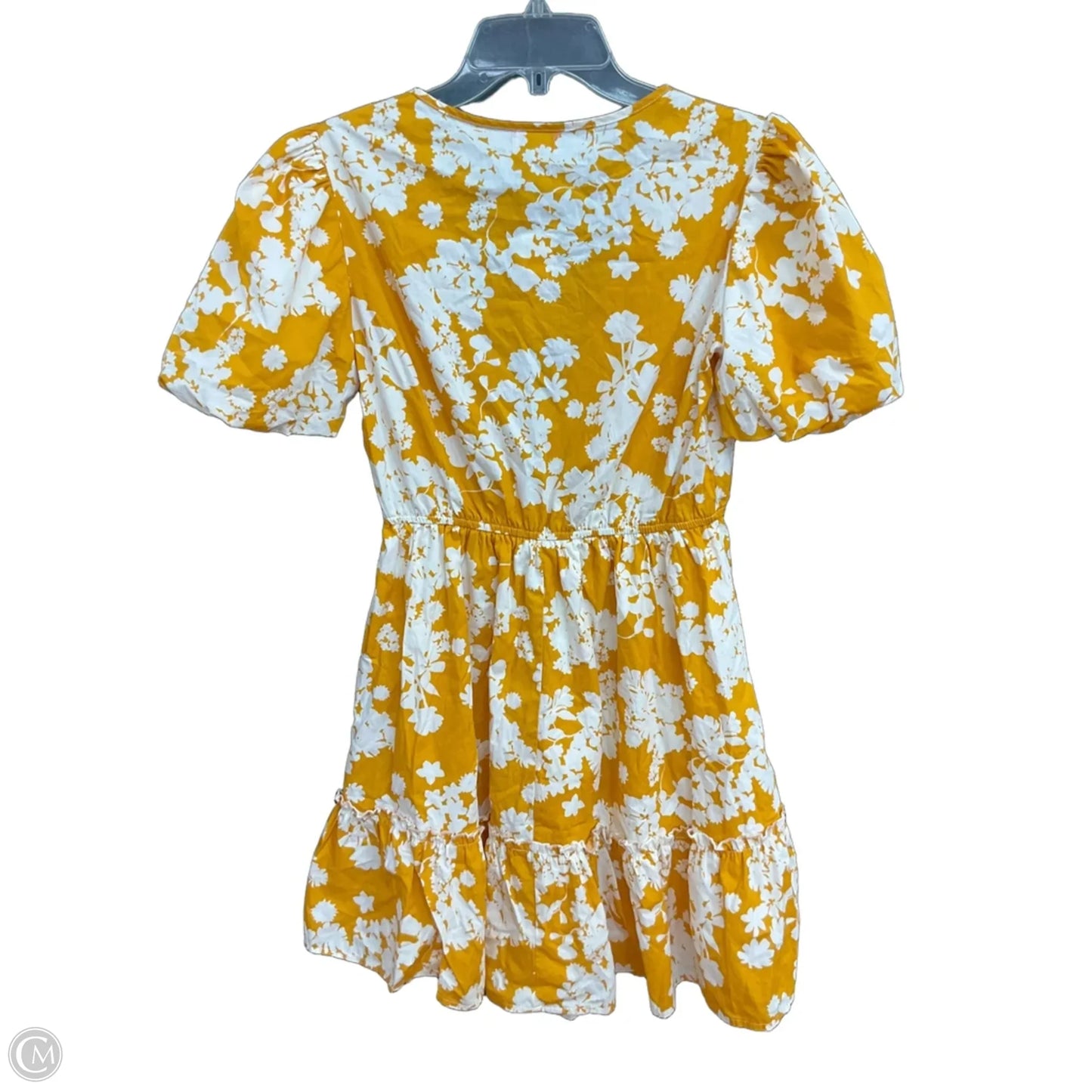 Dress Casual Maxi By Francesca's In Yellow, Size: S