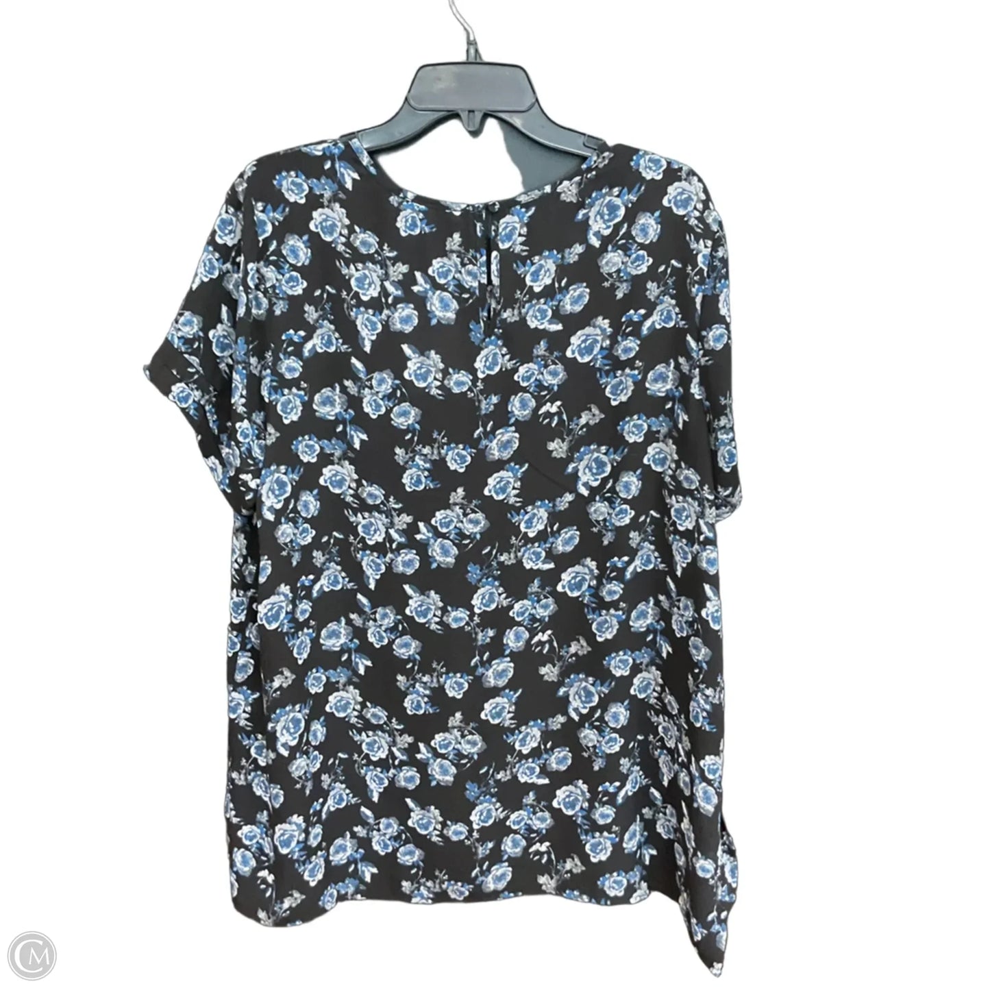 Top Short Sleeve By Dr2 In Floral Print, Size: Xl