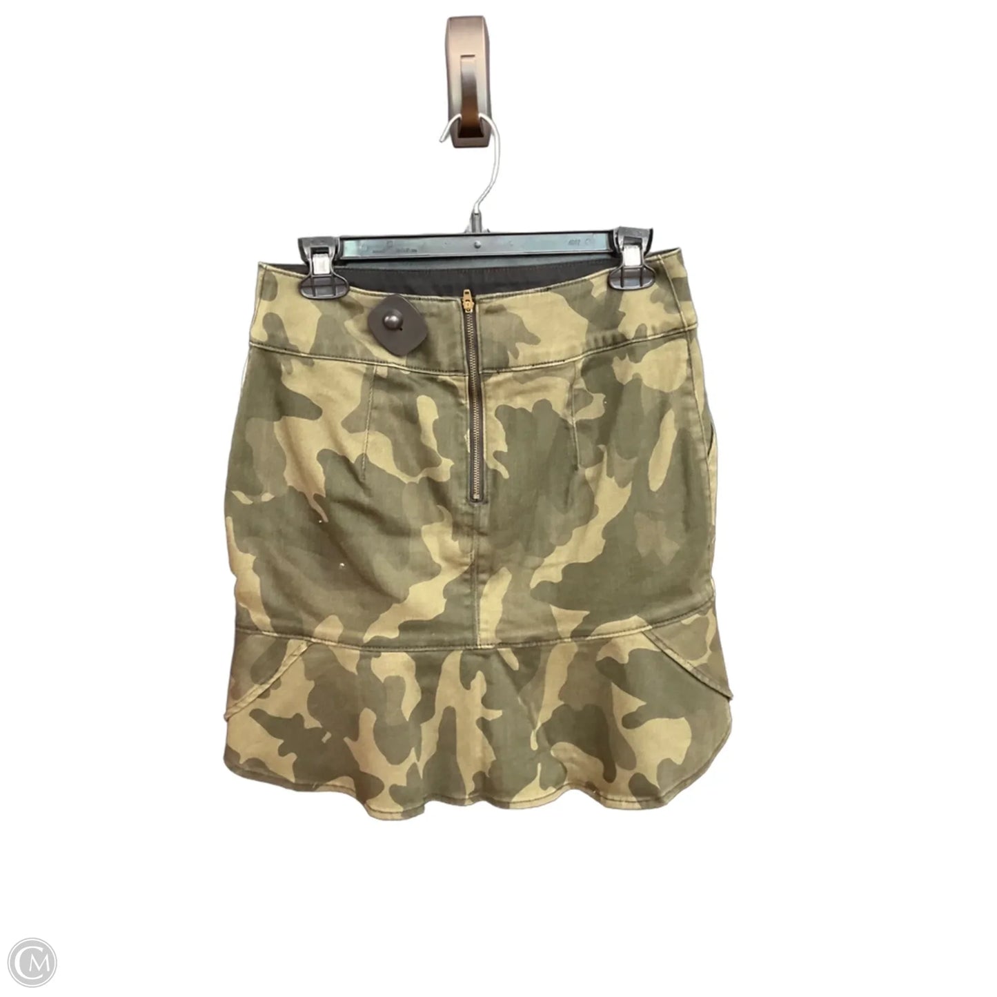 Skirt Maxi By White House Black Market In Camouflage Print, Size: S