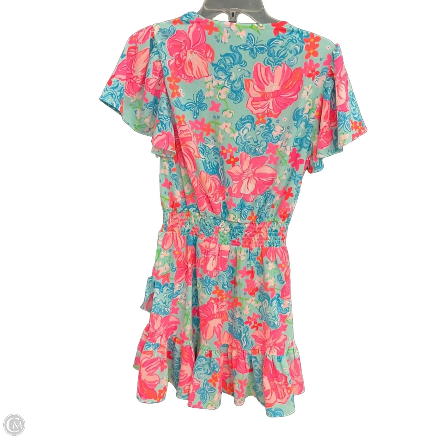 Dress Designer By Lilly Pulitzer In Floral Print, Size: S