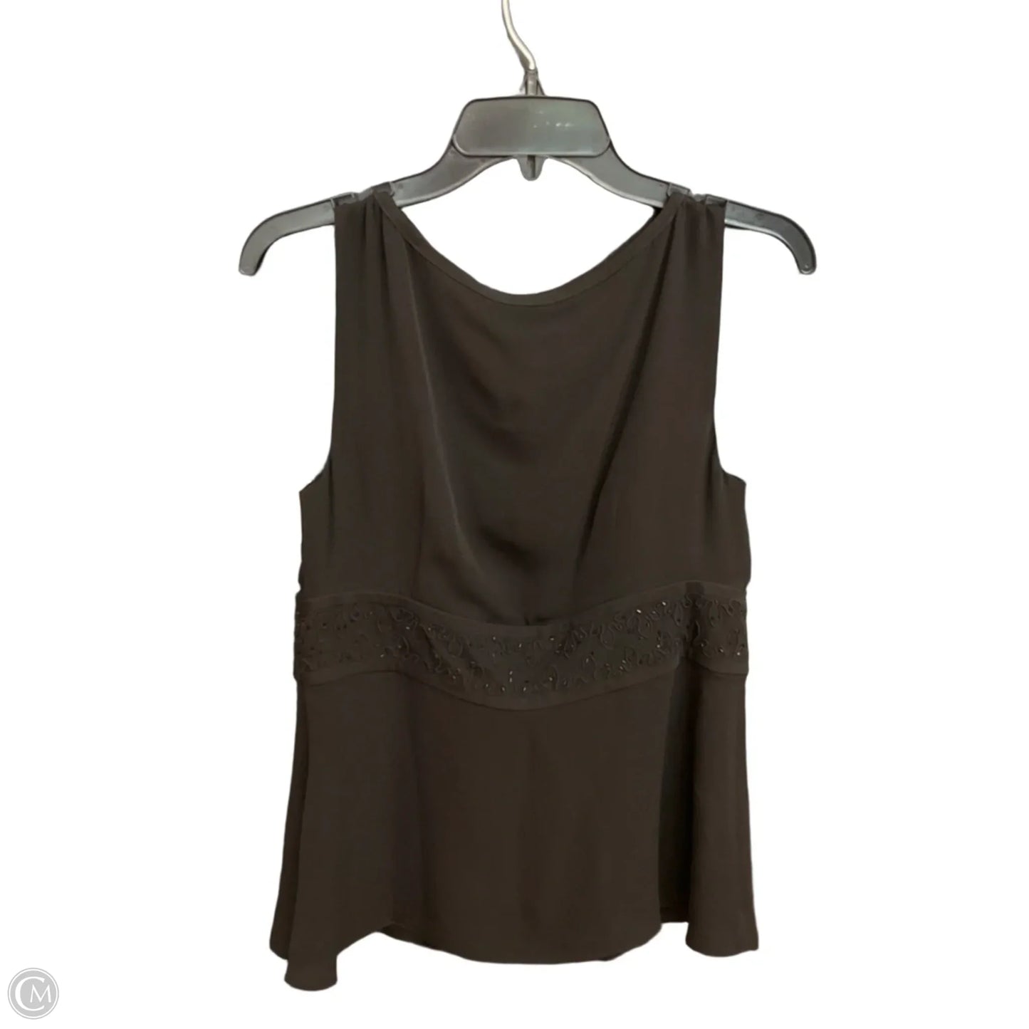 Top Sleeveless By Ann Taylor In Black, Size: S