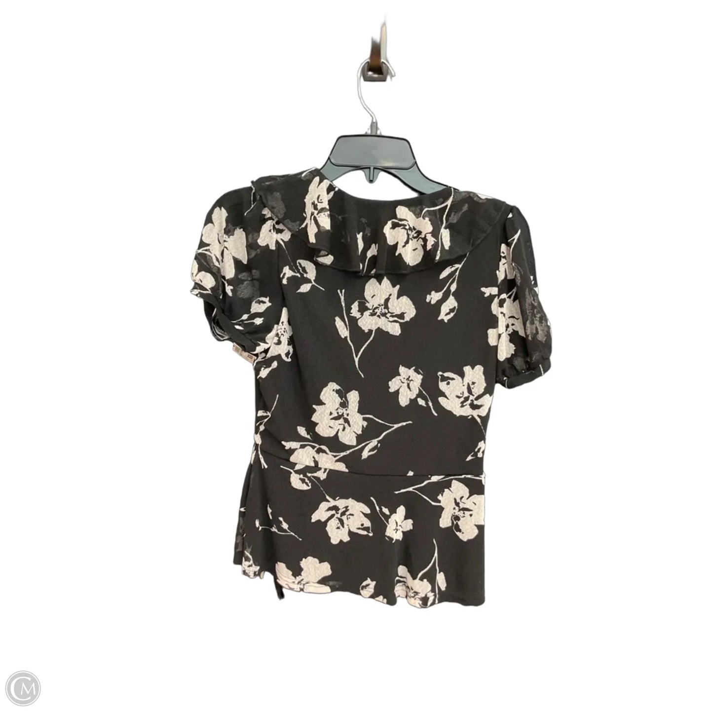 Top Short Sleeve By Ember In Black, Size: S