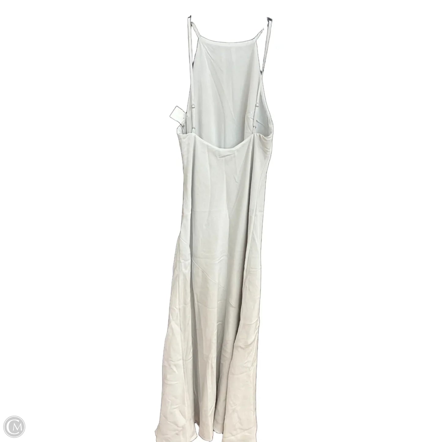 Dress Casual Maxi By Abercrombie And Fitch In Grey, Size: M