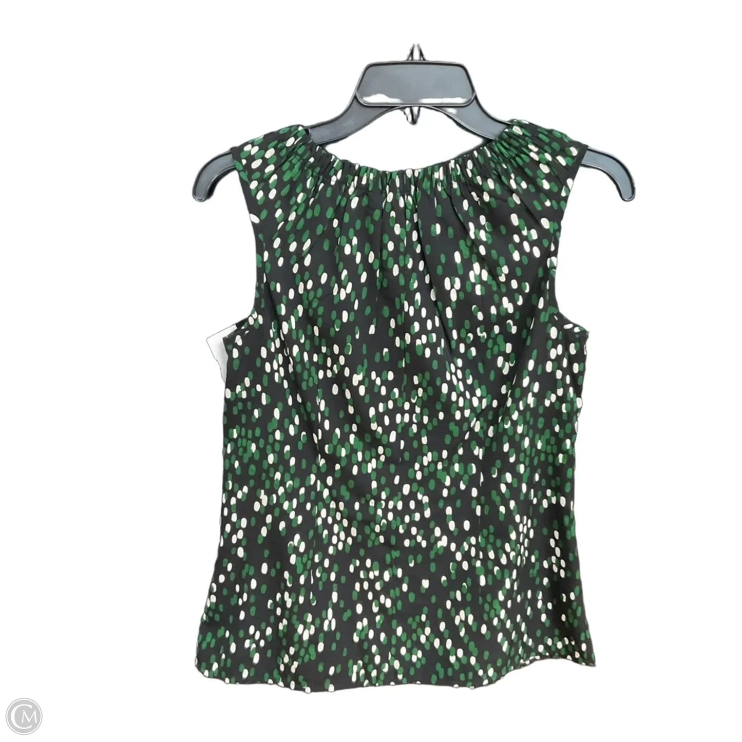 Top Sleeveless By Banana Republic In Green, Size: Xs