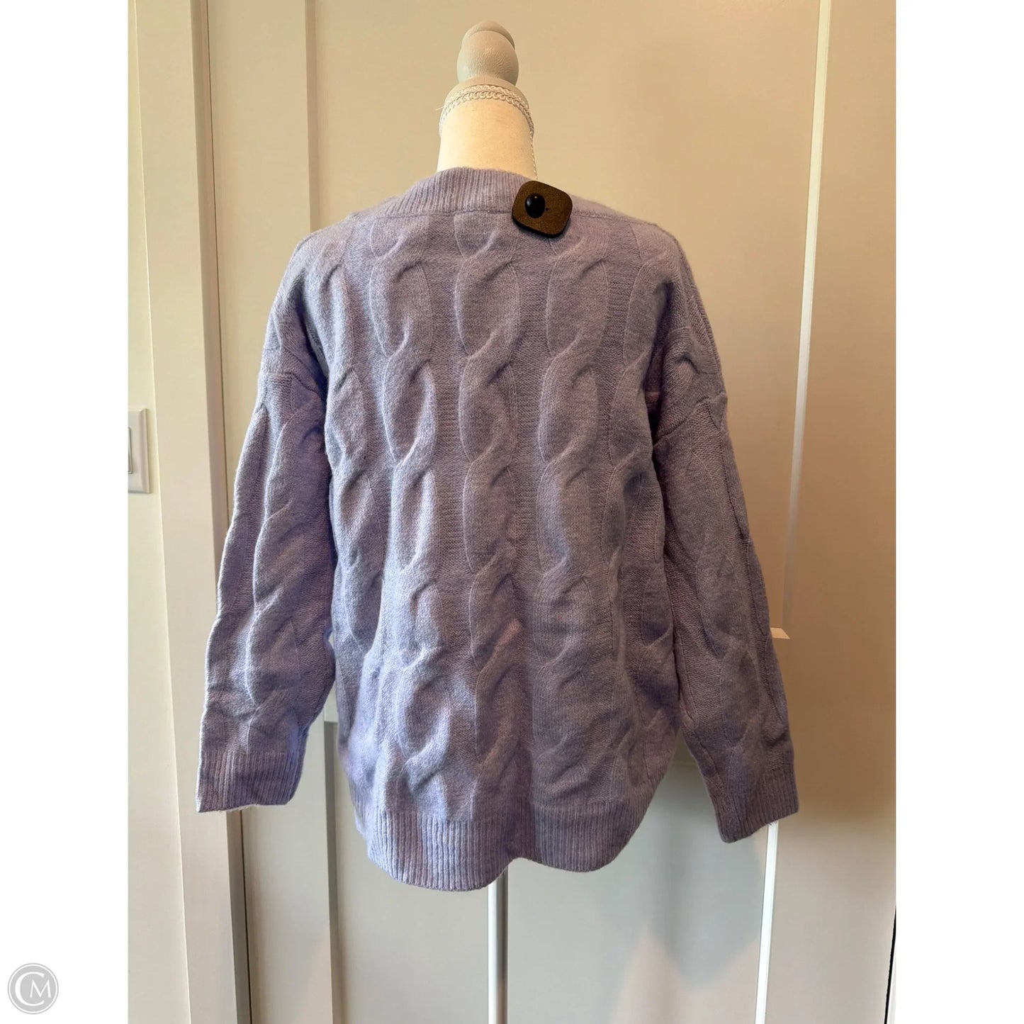 Sweater By Dreamers In Purple, Size: M