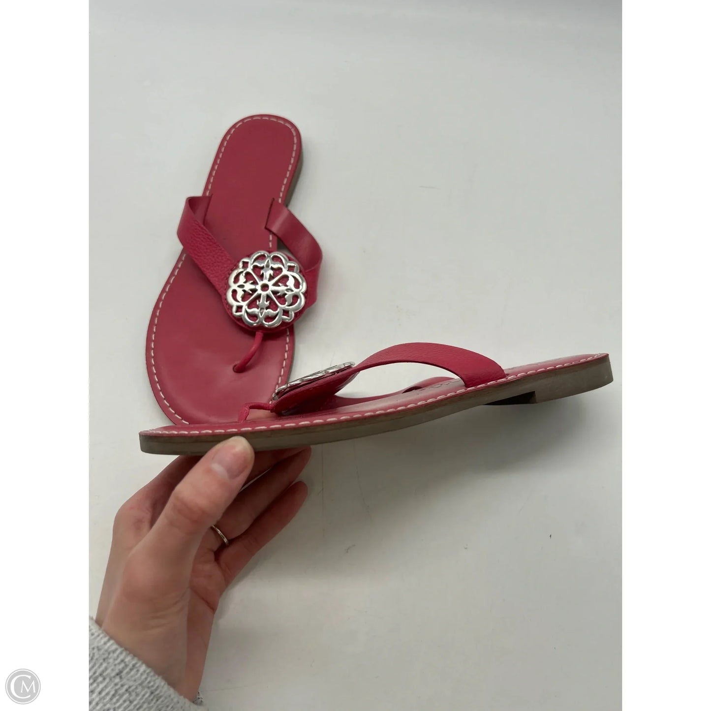 Sandals Flats By Brighton In Pink, Size: 7