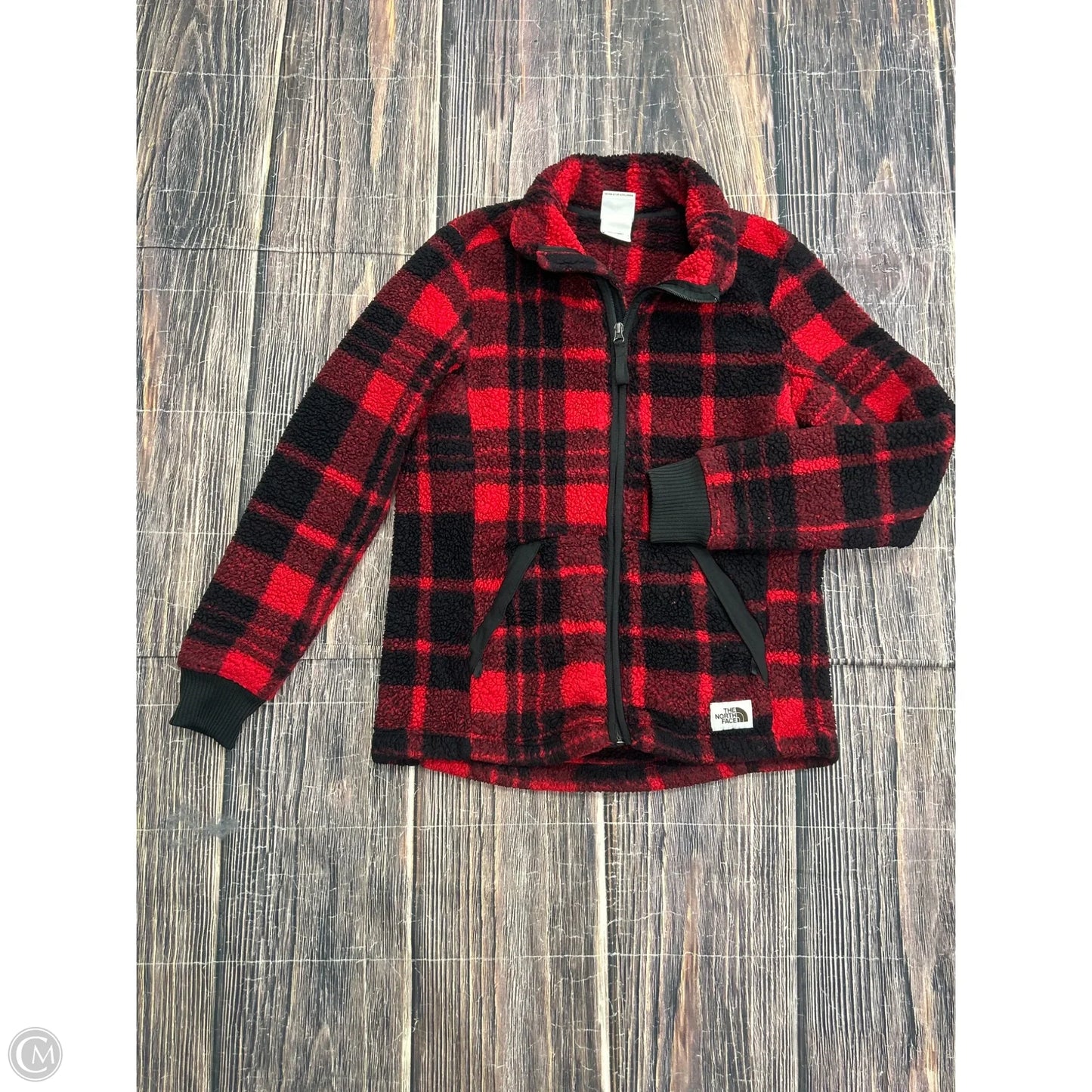 Jacket Fleece By The North Face In Red, Size: S