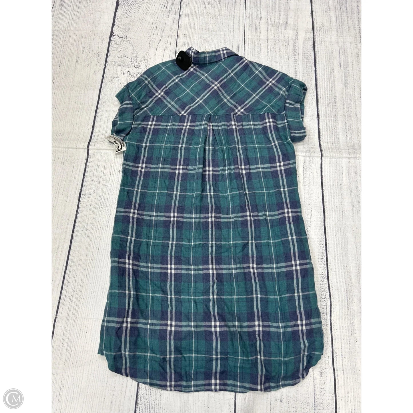 Dress Casual Short By Cloth & Stone In Plaid Pattern, Size: Xs