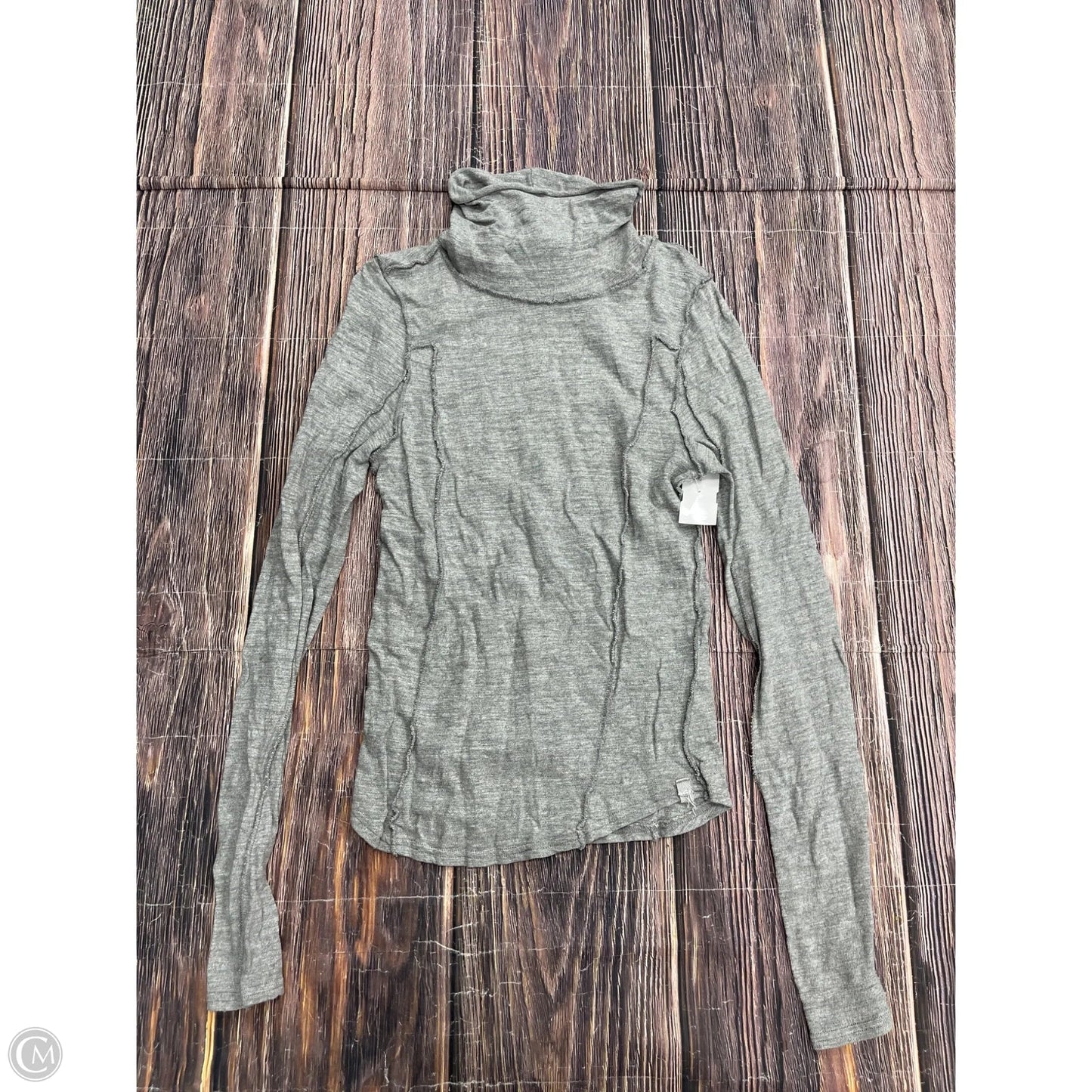 Top Long Sleeve By We The Free In Grey, Size: S