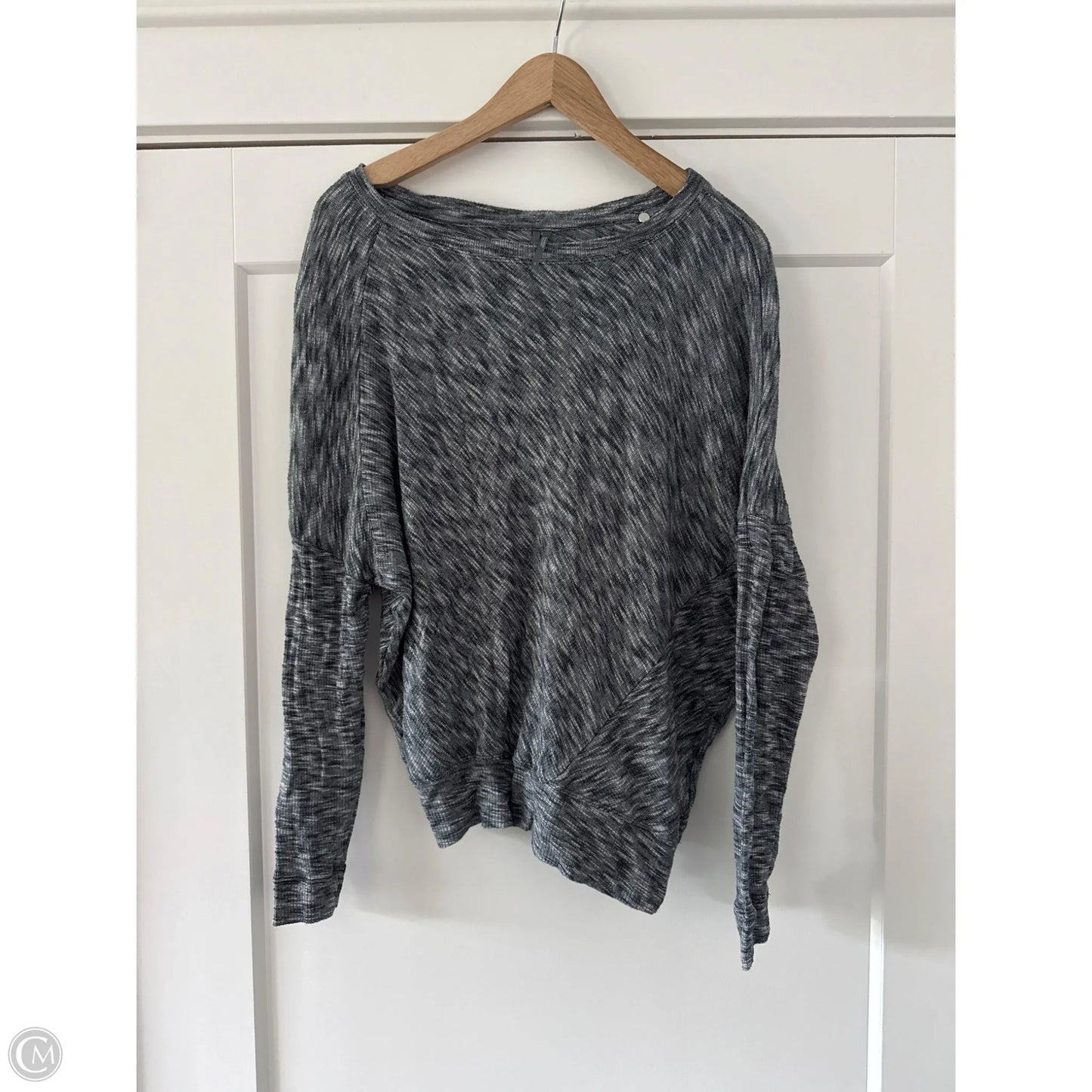 Top Long Sleeve By Anthropologie In Grey, Size: Xs
