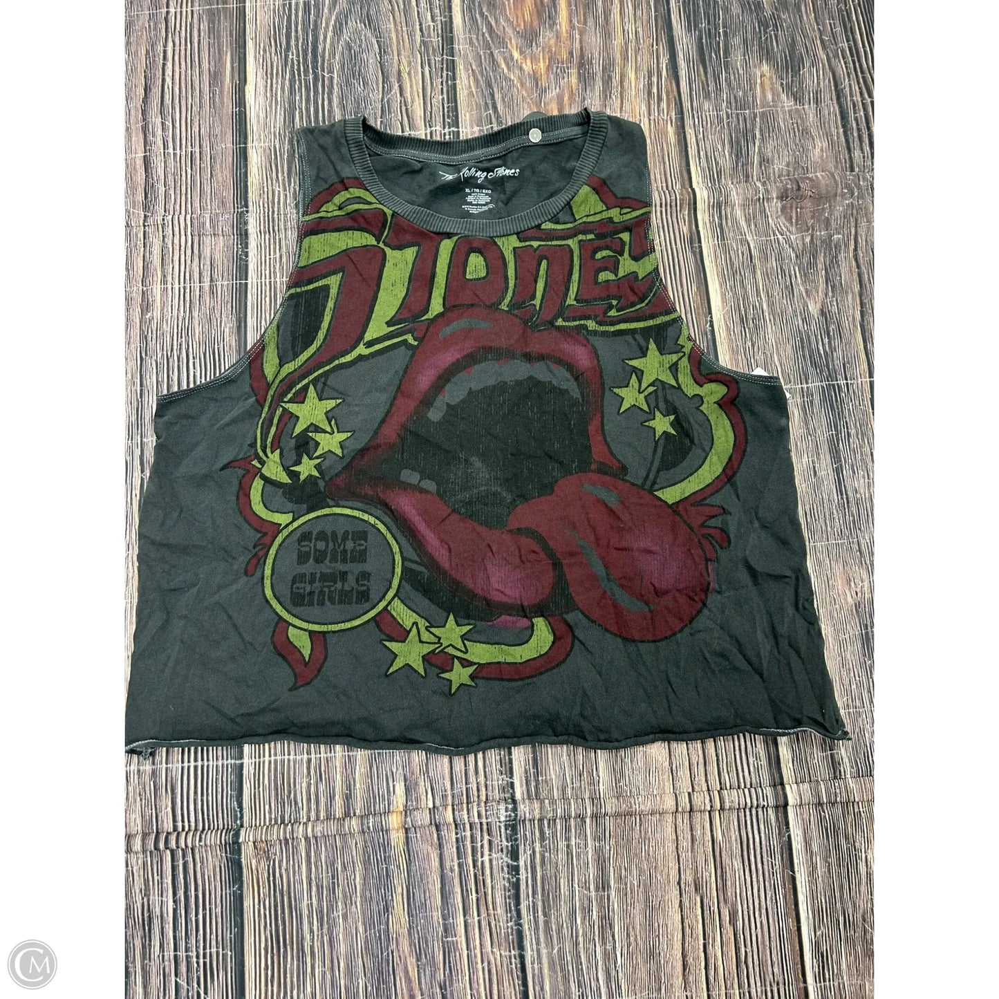 Tank Top By Clothes Mentor In Grey, Size: Xl